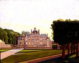 James Childs Chateau Balleroy painting